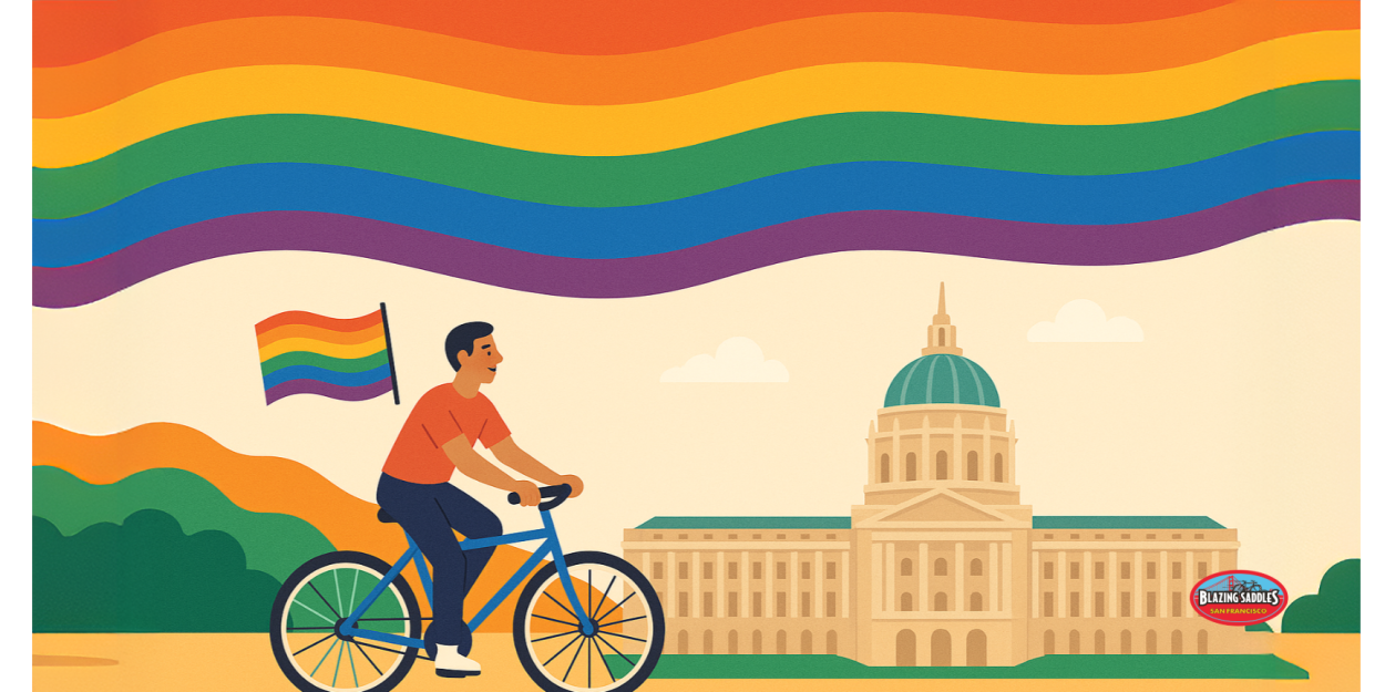 Celebrate Pride 2025 with Blazing Saddles: Ride with Joy, Ride with Pride!