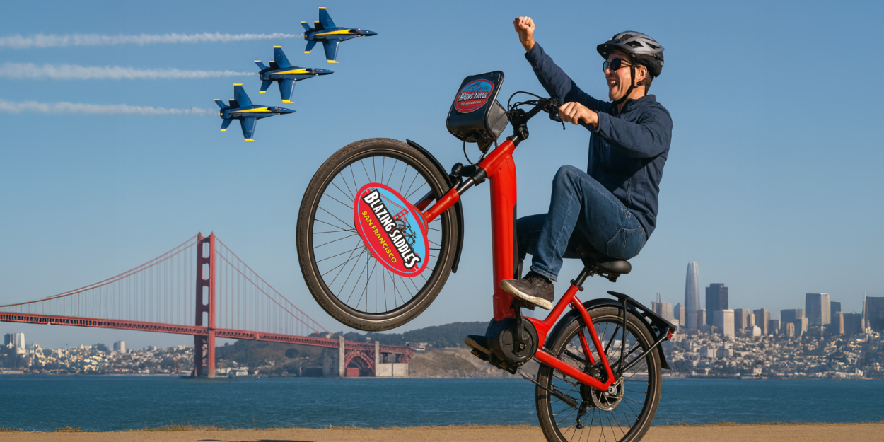 Fleet Week 2025: Ride to the Sky with Blazing Saddles