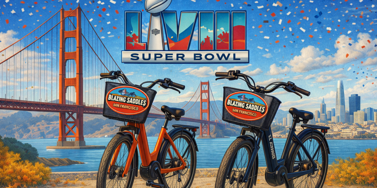 Super Bowl Weekend in San Francisco: Ride, Explore & Celebrate with Blazing Saddles
